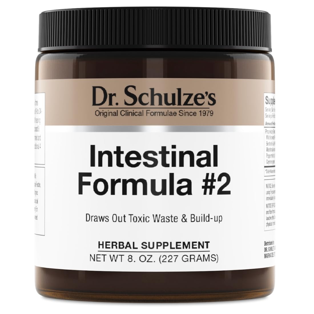 Dr. Schulze's | Intestinal Formula #2 | Herbal Colon Cleanse Formula | 8 Oz. Jar Dr. Schulze's buy australia supplements
