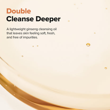 Beauty of Joseon Ginseng Cleansing Oil Waterproof Makeup Remover for Sensitive, Congested-Prone Facial Skin. Korean Skin Care for Men and Women, 210ml, 7.1 fl.oz Beauty of Joseon