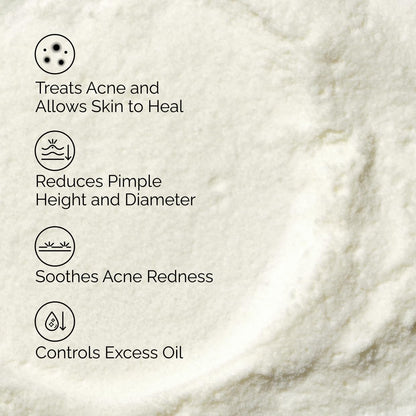 The Ordinary Sulfur 10% Powder-to-Cream Acne Spot Treatment Concentrate, Reduces Pimple Size and Zit Redness, 0.18 Oz The Ordinary