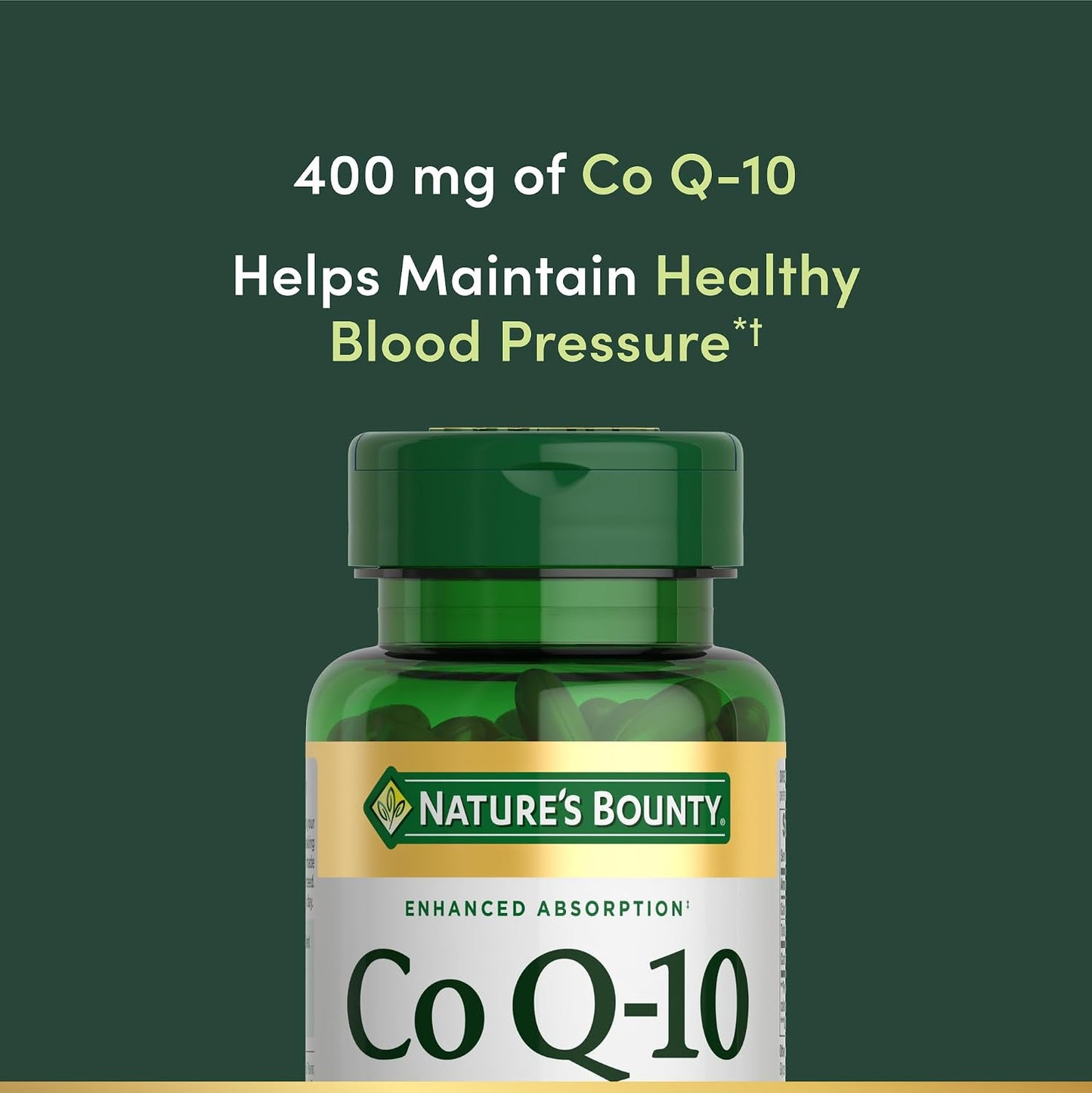 Natures Bounty Co Q-10 400mg, 39 Rapid Release Softgels Gsupps Australia