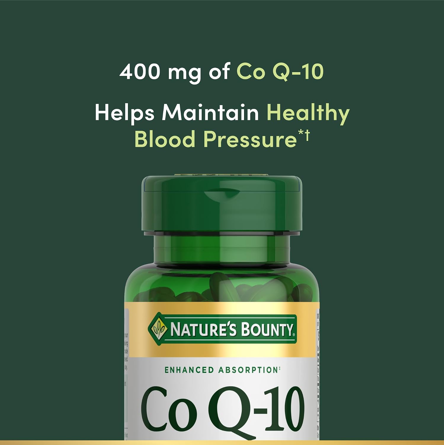 Natures Bounty Co Q-10 400mg, 39 Rapid Release Softgels Gsupps Australia