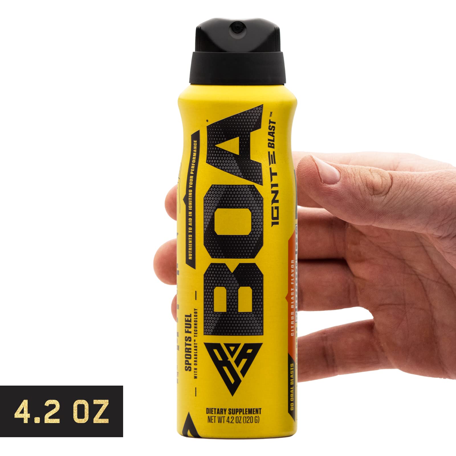 BOA Ignite Blast – Oral Aerosol Rapid Energy Solution – Pre Workout with Caffeine, B Vitamins BOA Nutrition Inc buy australia supplements
