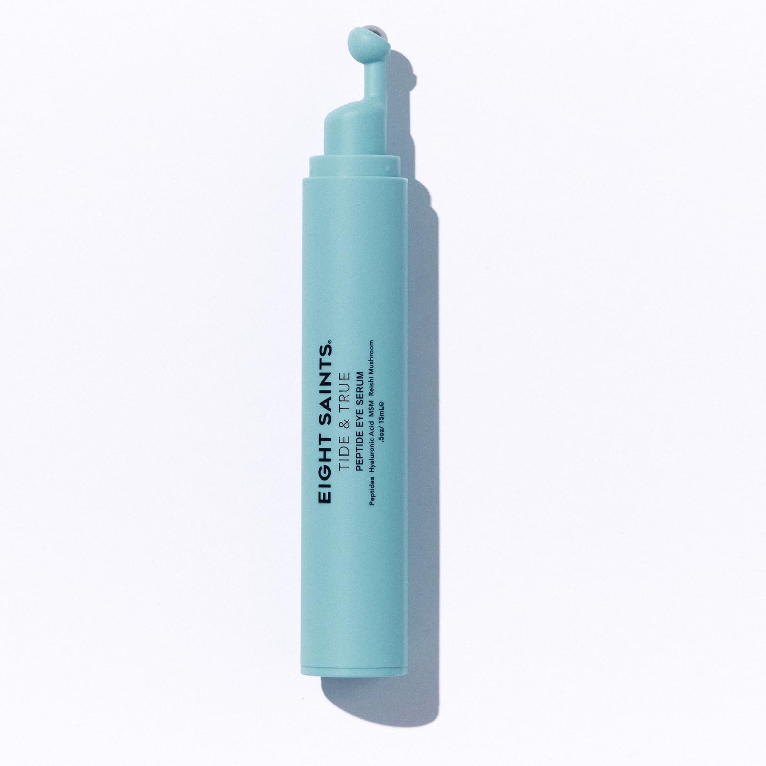 Eight Saints Tide & True Peptide Eye Serum for Puffiness & Wrinkles, Under Eye Roller Ball Treatment for Dark Circles & Fine Lines, with Peptides, Hyaluronic Acid, and Reishi Mushroom, 0.5 fl oz Eight Saints buy australia supplements