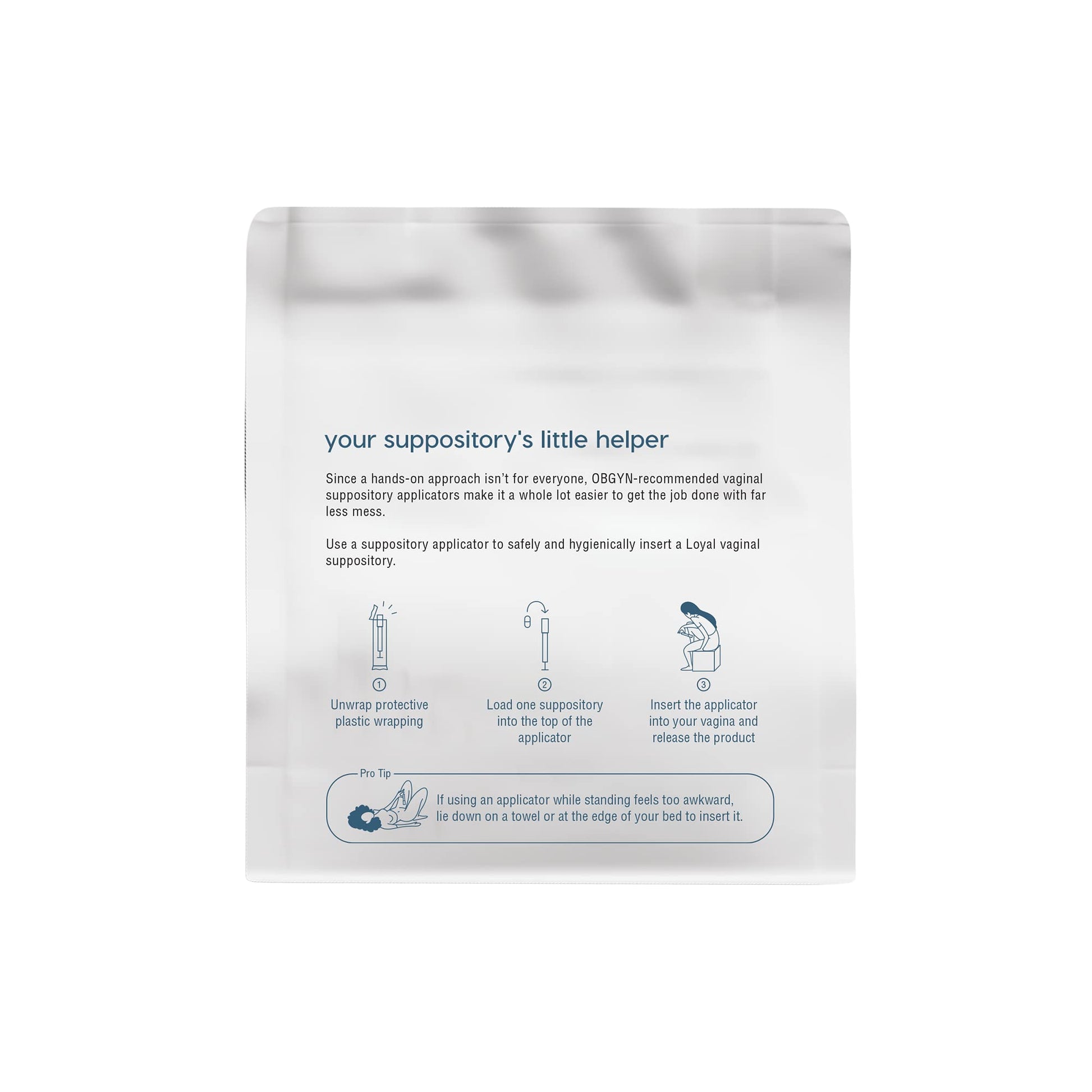 Loyal The Helper Suppository Applicators | Efficient | Compact | Comfortable | Fits Most Brands, Pills, Tablets and Boric Acid Suppositories (30-Pack) Loyal buy australia supplements