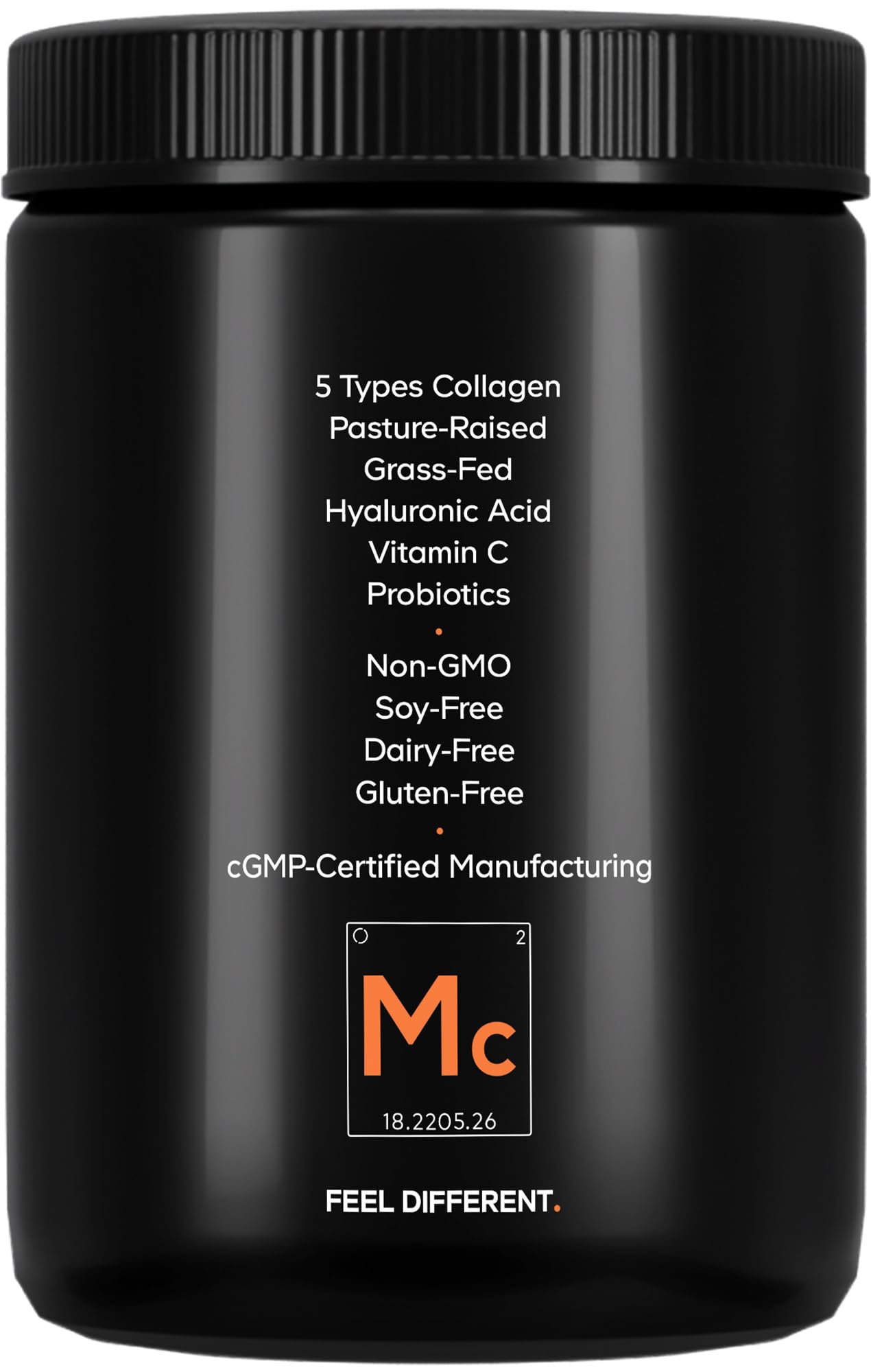 Codeage Multi Collagen Peptides Powder + Probiotics Black Edition, Vitamin C, Hyaluronic Acid Powder Supplement, Grass-Fed, Hydrolyzed, Zero Carbs, Type I, II, III, V & X, Unflavored, 10.58oz Codeage buy australia supplements
