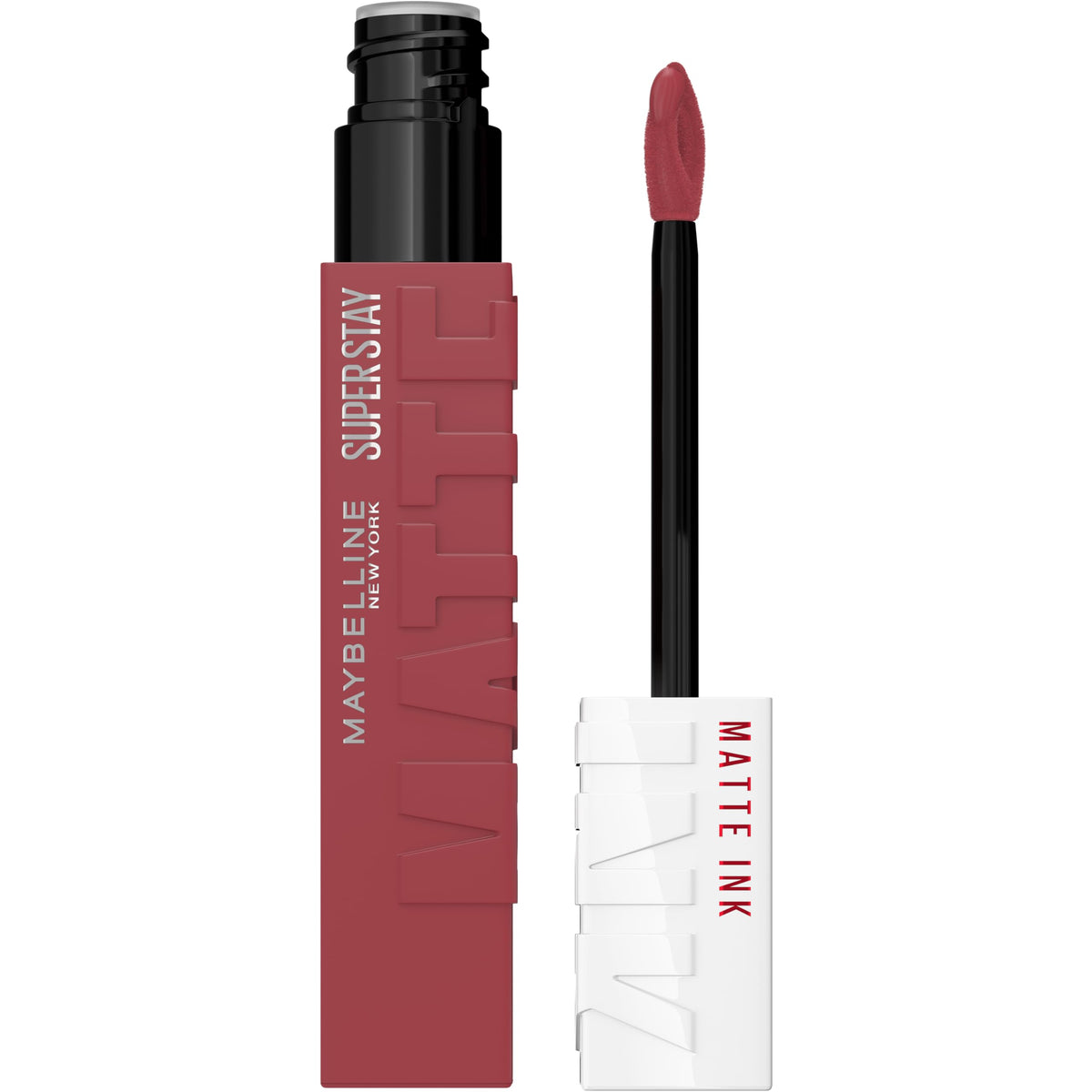 Maybelline Super Stay Matte Ink Liquid Lipstick Makeup, Long Lasting High Impact Color, Up to 16H Wear, Mover, Brown, 1 Count, Packaging May Vary MAYBELLINE
