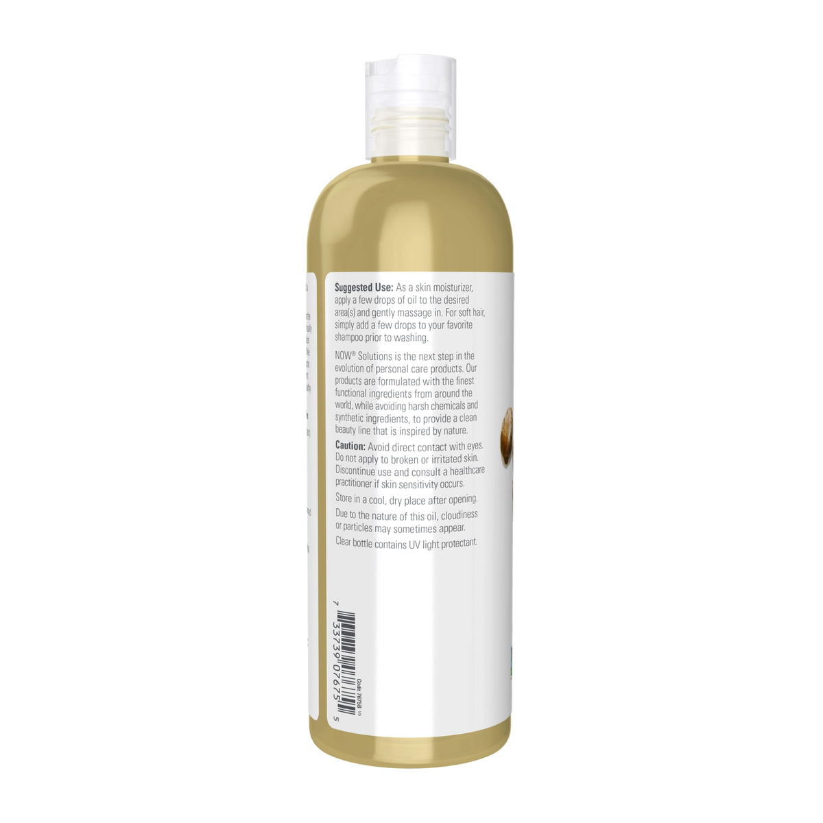 NOW Solutions, Castor Oil, Versatile Skin Care, Multi-Purpose, 16 fl. oz NOW