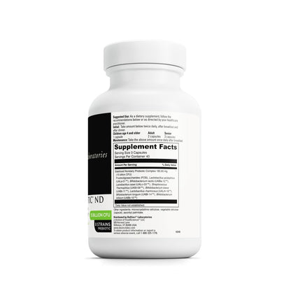 DAVINCI Labs Mega Probiotic ND - Non-Dairy Probiotic Supplement Supports Gut, Digestive & Brain Health* - Gut Health Support Supplement DAVINCI