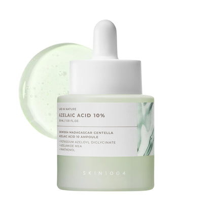 SKIN1004 Azelaic Acid 10% Ampoule, Hydrating Face Serum for Blemish-Prone & Irritated Skin, Soothing Care for Visible Marks with Centella, Niacinamide-Free, Korean Skin Care, 1.01 fl.oz / 30ml SKIN1004