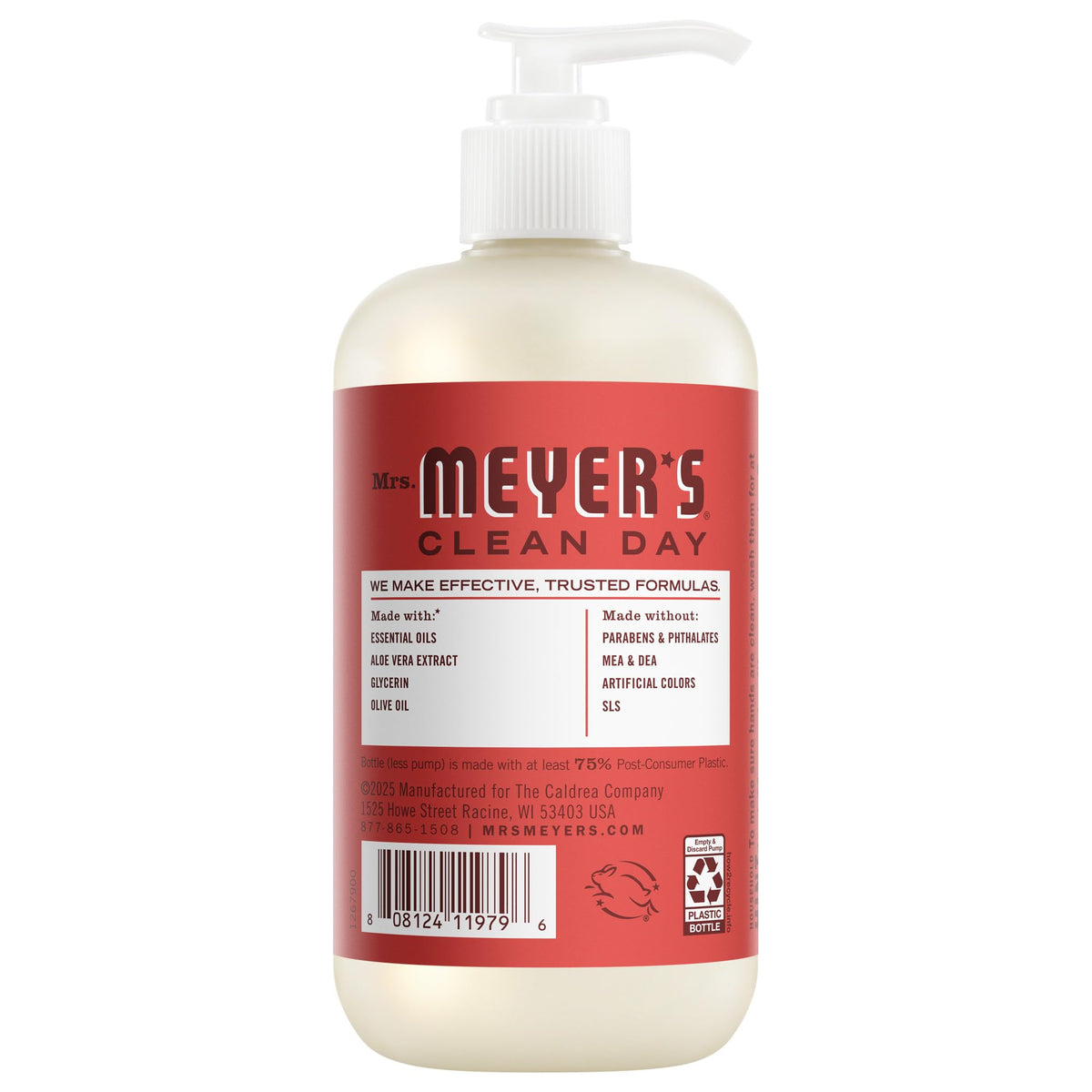 MRS. MEYER'S CLEAN DAY Hand Soap, Tomato Vine Scent, 12.5 Fl Oz Bottle Mrs. MEYER'S