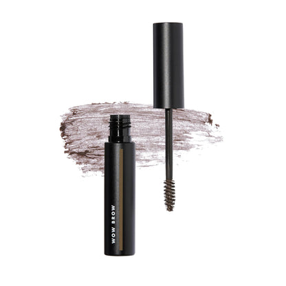 e.l.f. Wow Brow Gel, Volumizing, Buildable, Wax-Gel Hybrid, Creates Full, Voluminous-Looking Brows, Locks Brow Hairs In Place, Neutral Brown, Fiber-Infused 3.5g e.l.f.