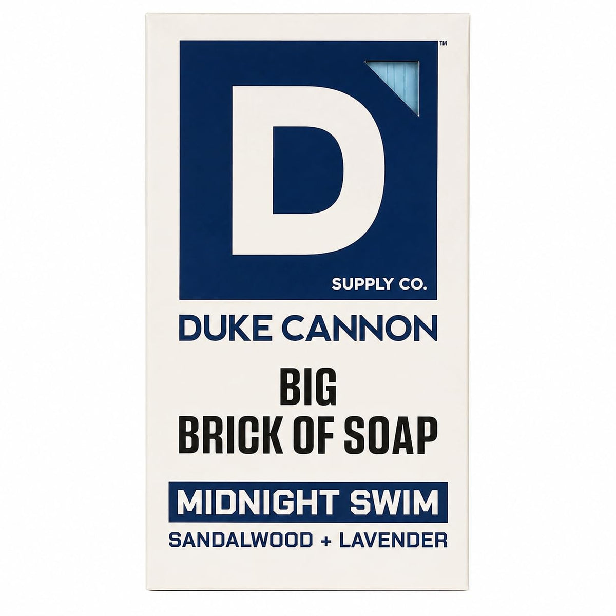 Duke Cannon Midnight Swim Big Brick of Soap for Men - 10 oz Duke Cannon Supply Co.