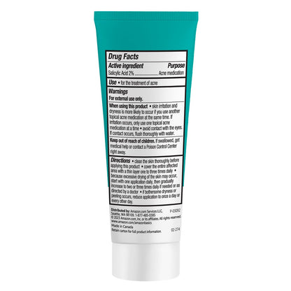 Amazon Basics Advanced Acne Spot Treatment with 2% Salicylic Acid Medication, Blemish Treatment, 0.75 Fluid Ounces, 1-Pack Amazon Basics