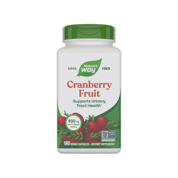 Nature's Way Cranberry Fruit, Cranberry Supplements, Supports Urinary Tract Health*, 930 mg per 2-Capsule Serving, 180 Capsules (Packaging May Vary) Nature's Way buy australia supplements