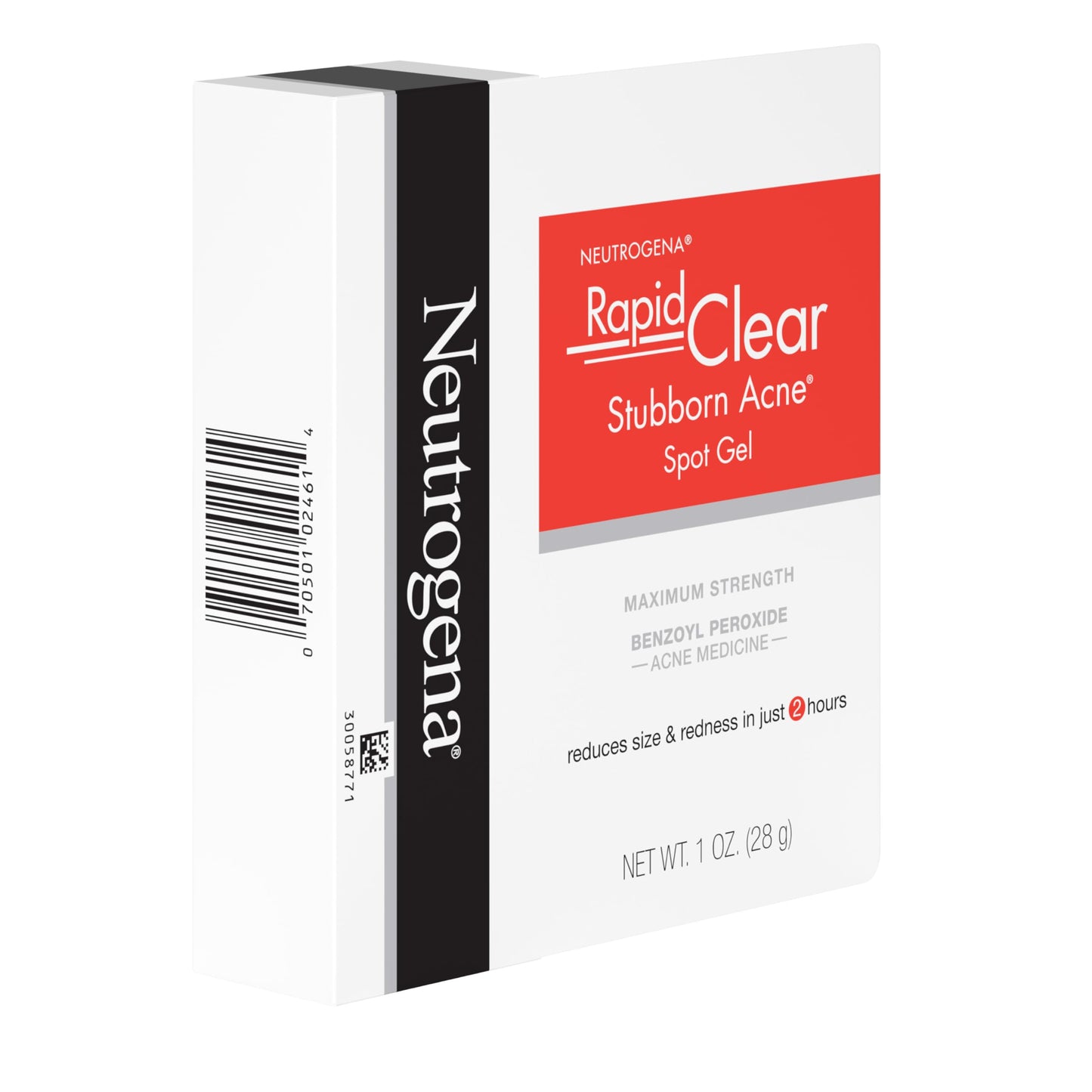 Neutrogena Rapid Clear Stubborn Acne Spot Treatment Gel, Maximum Strength 10% Benzoyl Per-oxide Neutrogena