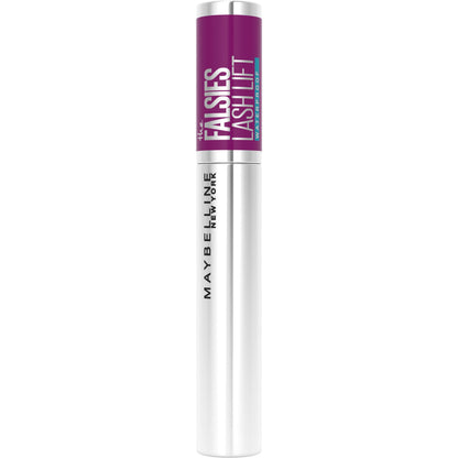Maybelline The Falsies Lash Lift Waterproof Mascara Volumizing, Lengthening, Lifting, Curling, Multiplying, Eye Makeup, Very Black, 1 Count MAYBELLINE