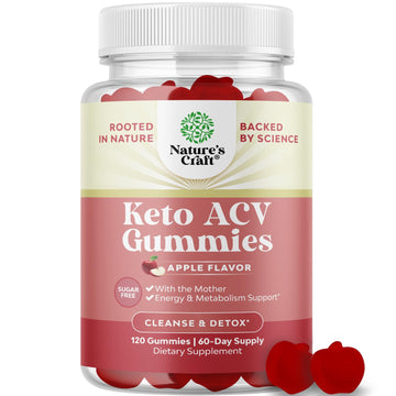 Vegan Advanced Keto ACV Gummies - Keto Apple Cider Vinegar Gummies Sugar Free Natures Craft buy australia supplements