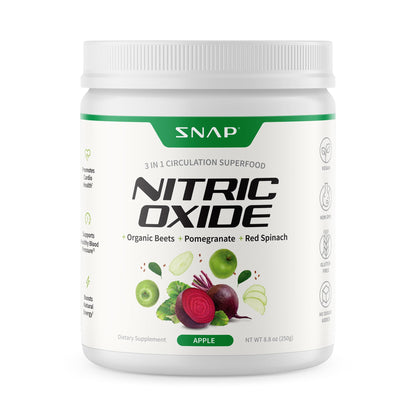 Snap Supplements Organic Beet Root Powder Nitric Oxide Supplement for Men & Women, Red Spinach & Pomegranate, Supports Healthy Energy & Blood Pressure Already Snap Supplements