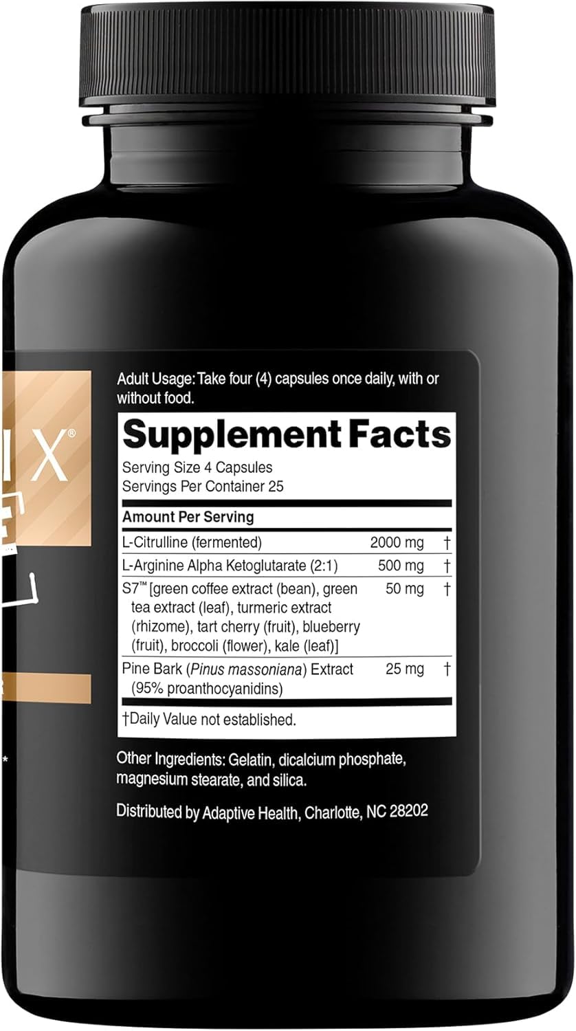 Nugenix Nitric Oxide Booster Supplement - Nitric Oxide Flow, L-Arginine, L-Citrulline, Pine Bark Extract - Vasodilator - 100 Capsules Nugenix buy australia supplements
