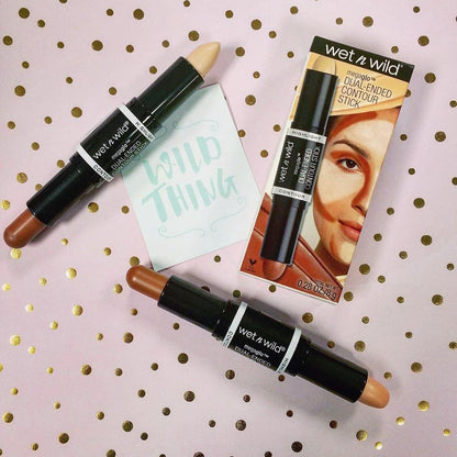 wet n wild MegaGlo Dual-Ended Contour Stick, Light Medium, Cruelty-Free wet n wild
