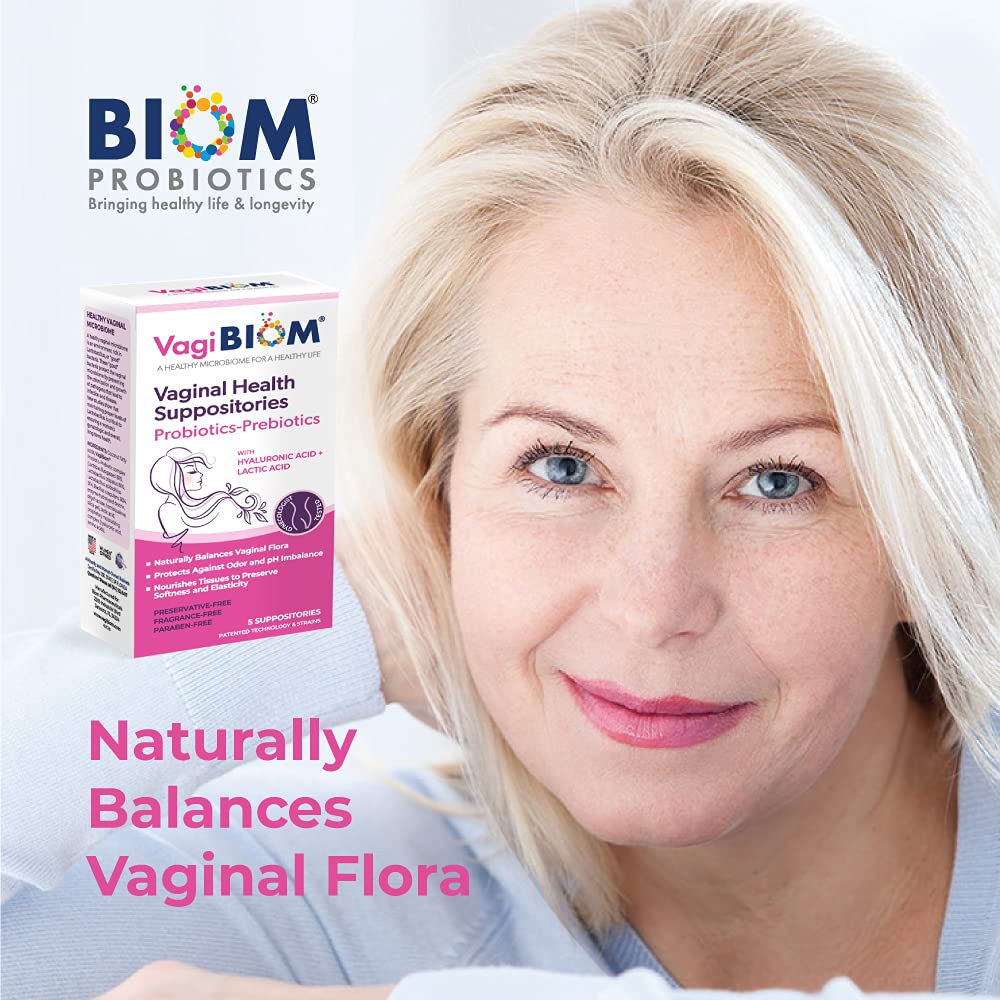 VagiBiom Lactobacillus Suppository: Microbiome Flora balance and Odor Control Regimen VagiBiom buy australia supplements