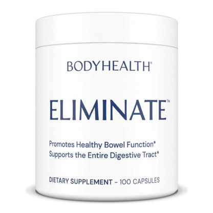 BodyHealth Intestinal Cleanse - Eliminate, Colon Cleanser Detox, Gentle Laxative Pills and Bowel Flush Constipation Relief for Adults, Body Cleanse for Colon Health BodyHealth