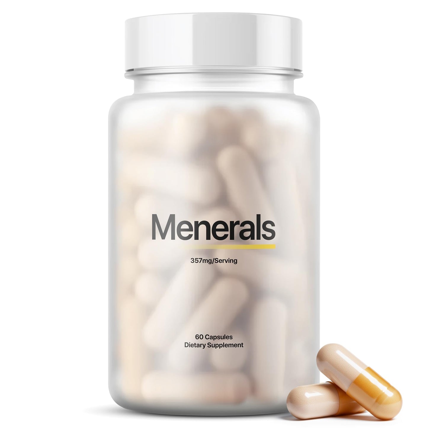 Menerals Mens Multivitamin – Powerful All in One Mineral Supplement for Men – Natural Trace Minerals with Fulvic Acid from Rich American Soil Menerals