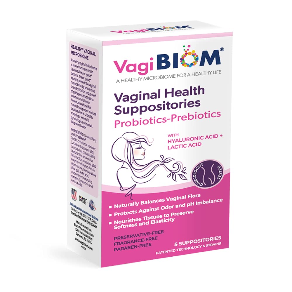 VagiBiom Lactobacillus Suppository: Microbiome Flora balance and Odor Control Regimen VagiBiom buy australia supplements