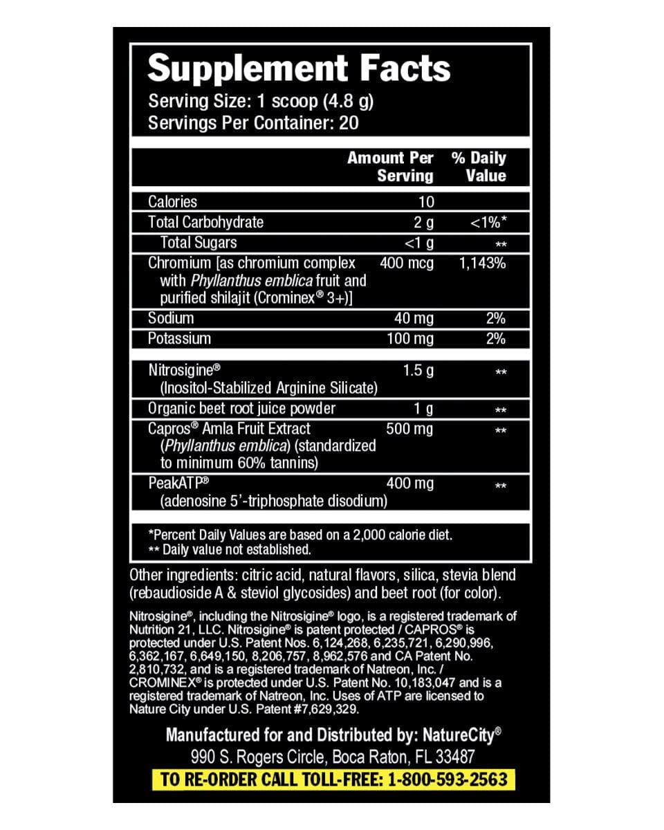 NatureCity True-NOx Nitric Oxide Supplements for Men and Women - Pre-Workout Booster NatureCity buy australia supplements