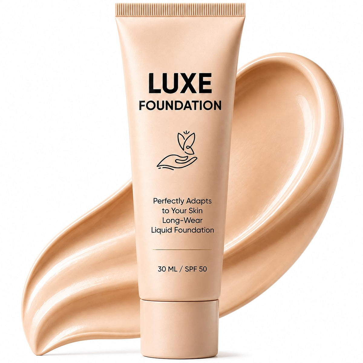 Luxe Foundation for Women, Color Changing Foundation, Hyaluronic Acid & Vitamin E, Creates Flawless Skin, Deep Hydration & Refines Pores for Natural Glow 30 ML LUXE FOUNDATION