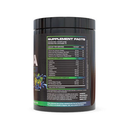 Huge EAA + Hydration, Essential Amino Acids Powder, EAAs & BCAAs, Intra & Post Workout Recovery Powder, Muscle Growth, Recovery & Performance, 10g EAAs & Electrolytes, Kiwi Blueberry, 30 Servings