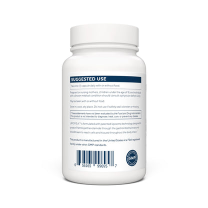 Renue By Science P.E.A | Liposomal Pea Palmitoylethanolamide Supplement | 90 P.E.A Capsules - 250mg Palmitoylethanolamide per Serving | Non-GMO | Made in The USA & Third-Party Tested Renue By ScienceBuy Supplements Australia