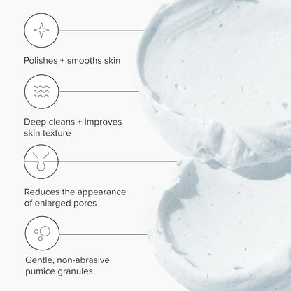 DRMTLGY Microdermabrasion Scrub – Gentle Facial Exfoliating Scrub to Smooth & Polish Skin DRMTLGY