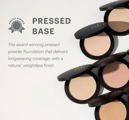 Glo Skin Beauty Pressed Base Powder Foundation Natural Medium 0.92oz Glo Skin Beauty