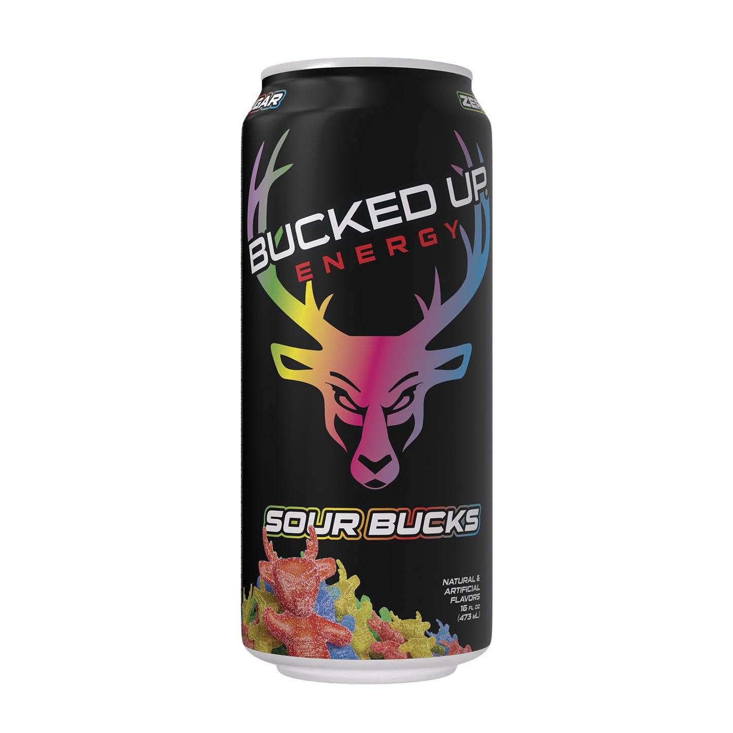 Bucked Up Energy Drink 300mg (Blood Raz) (12 CT)