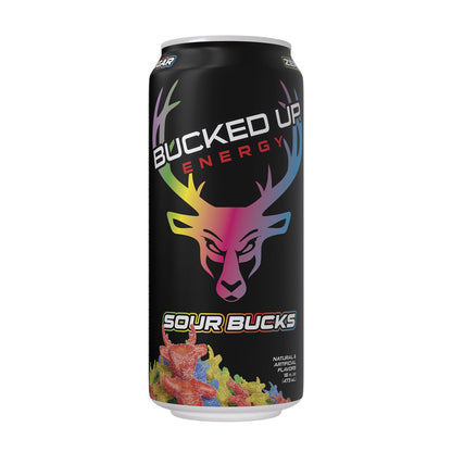 Bucked Up Energy Drink 300mg (Blood Raz) (12 CT)