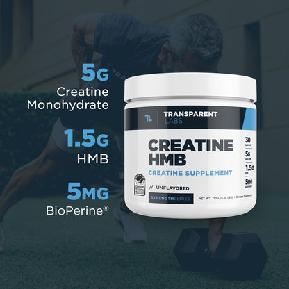 Creatine HMB a" Blue Raspberry (0.65 lbs./30 Servings)