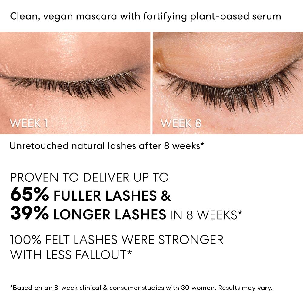bareMinerals Strength & Length Serum Mascara, Extreme Black, 0.27 oz bareMinerals