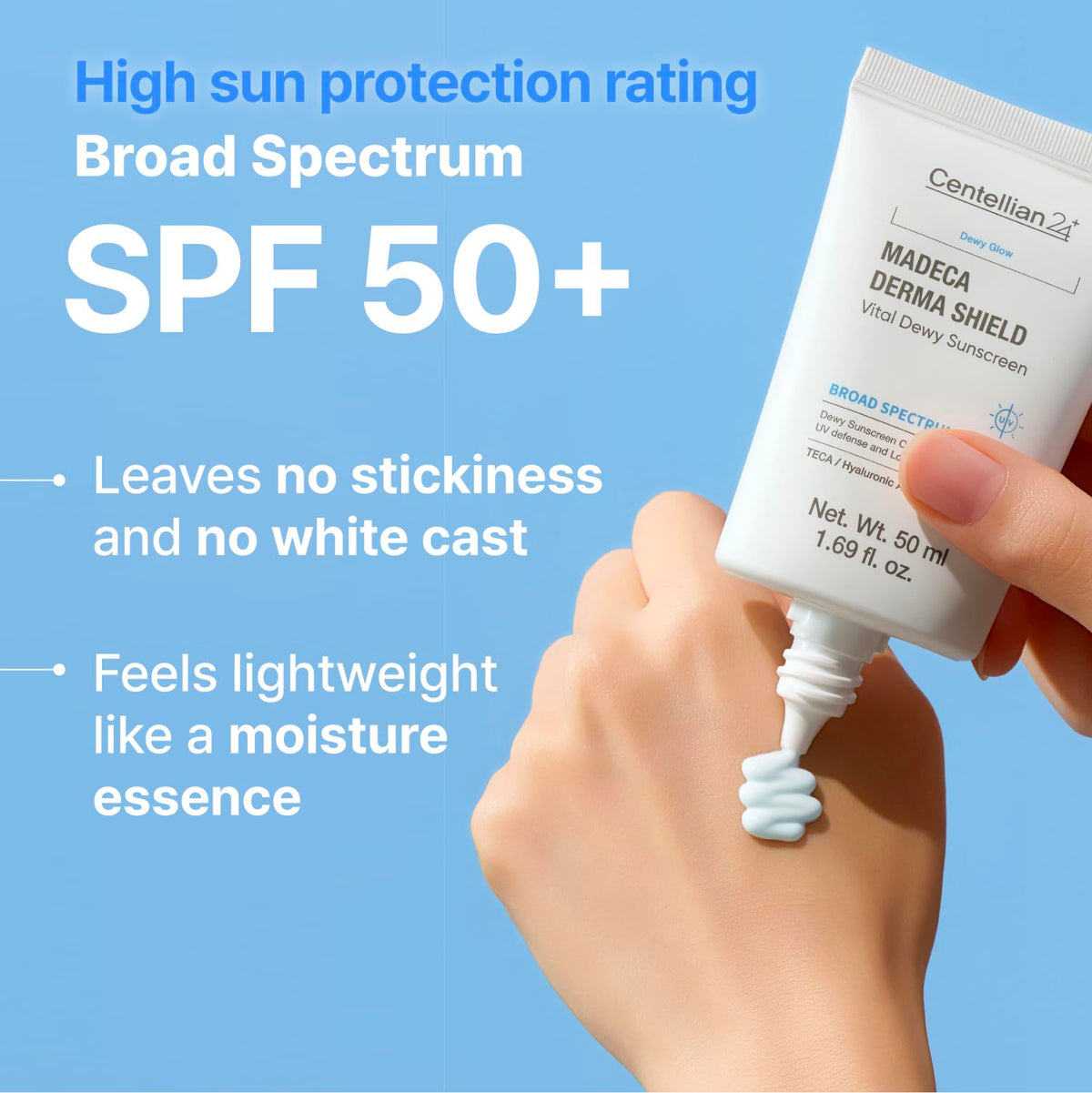 CENTELLIAN 24 Madeca Derma Shield Vital Dewy Sunscreen - Hydrating, Firming CENTELLIAN 24