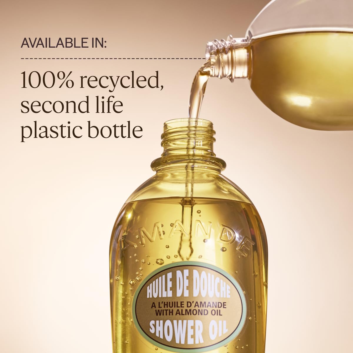 L'OCCITANE Cleansing & Softening Almond Shower Oil. 16.90 fl oz L'OCCITANE