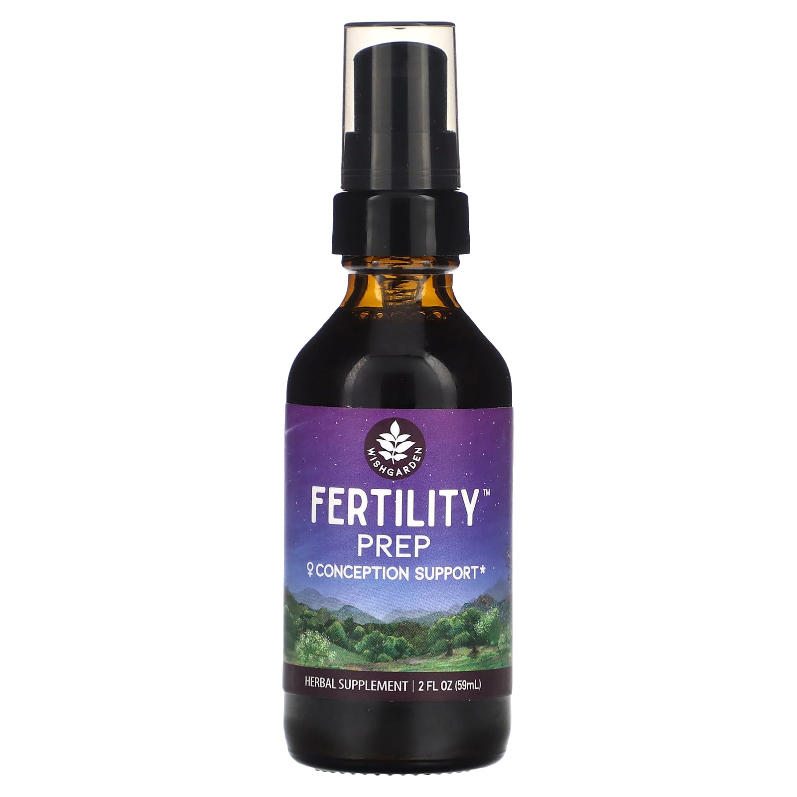 WishGarden Herbs Fertility Prep - All-Natural Fertility Herbal Supplement with Vitex, Red Maca & Raspberry Leaf, Supports Healthy Hormone Balance for Women, Optimal Uterine Health & Conception, 2oz WishGarden buy australia supplements