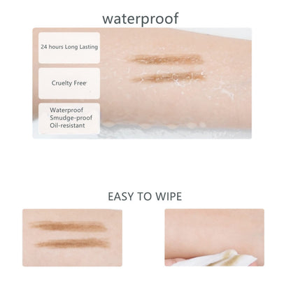 Eyebrow Pencil,3 PCS Waterproof Professional Makeup Micro Brow Pencil,Brow Kit with Eyebrow Brush and Razor,Ultra-Fine Mechanical Pencil,Eyebrow Pencils for Women BECHY