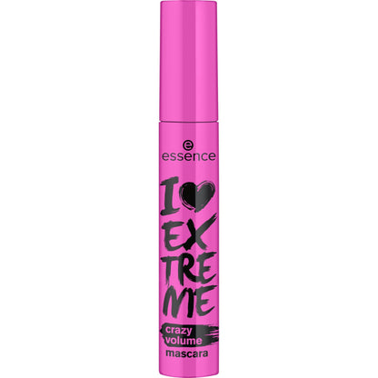 essence I Love Extreme Crazy Volume Mascara, Flake Free, Black (Pack of 1) Essence Cosmetics