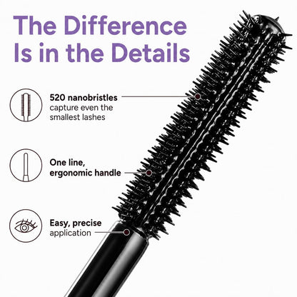 Facelove EVERLOVE Tubing Mascara for Mature Women, Volume & Length FACELOVE