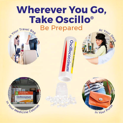 Boiron Oscillococcinum for Relief from Flu-Like Symptoms of Body Aches, Headache, Fever, Chills, and Fatigue - 30 Doses Gsupps Australia