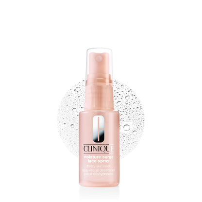 Clinique Moisture Surge Face Spray Thirsty Skin Relief | Hydrating Face Mist for Glowing + Soothed Skin | Preps + Refreshes, 1 Fl Oz Clinique