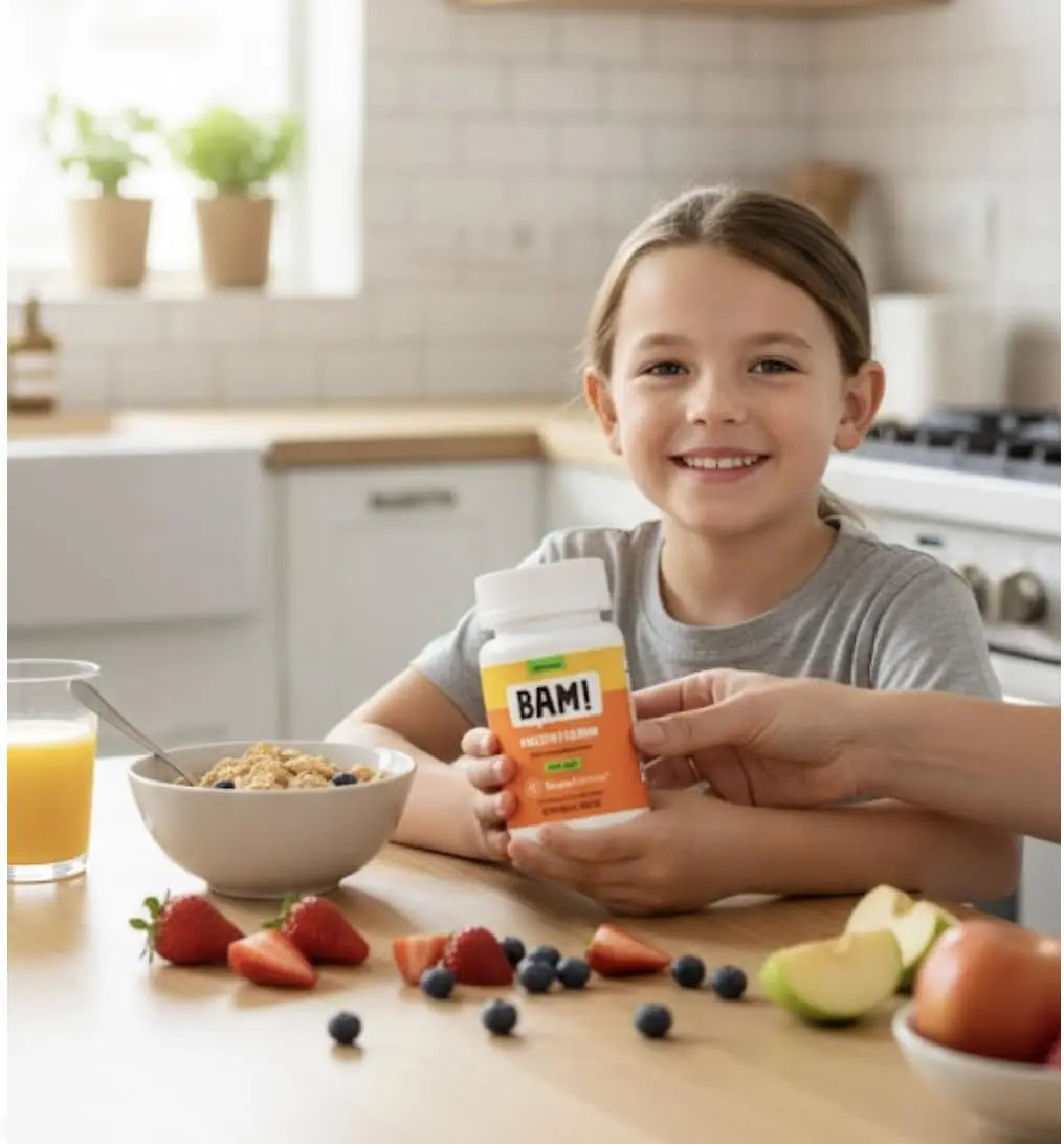 NovaFerrum BAM Chewable Multivitamin for Kids & Adults Ages 4 and Above – Fruit Blast Flavor – 60 Chewable Tablets NovaFerrum buy australia supplements