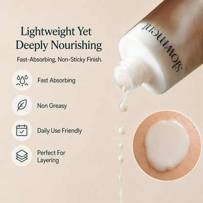 slowment Flooding First Essence – Korean Hydrating Facial Essence for Glass Skin, Lightweight First-Step Skincare for Dry & Sensitive Skin, Deep Moisture & Glow Booster, 210ml slowment