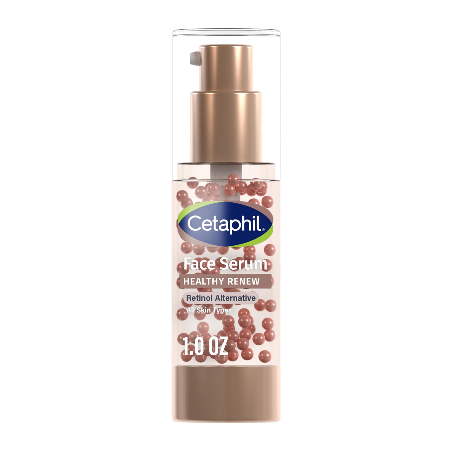 Cetaphil Healthy Renew Anti Aging Face Serum 1 Oz, Retinol Alternative Serum for Face with Niacinamide & Peptides Cetaphil