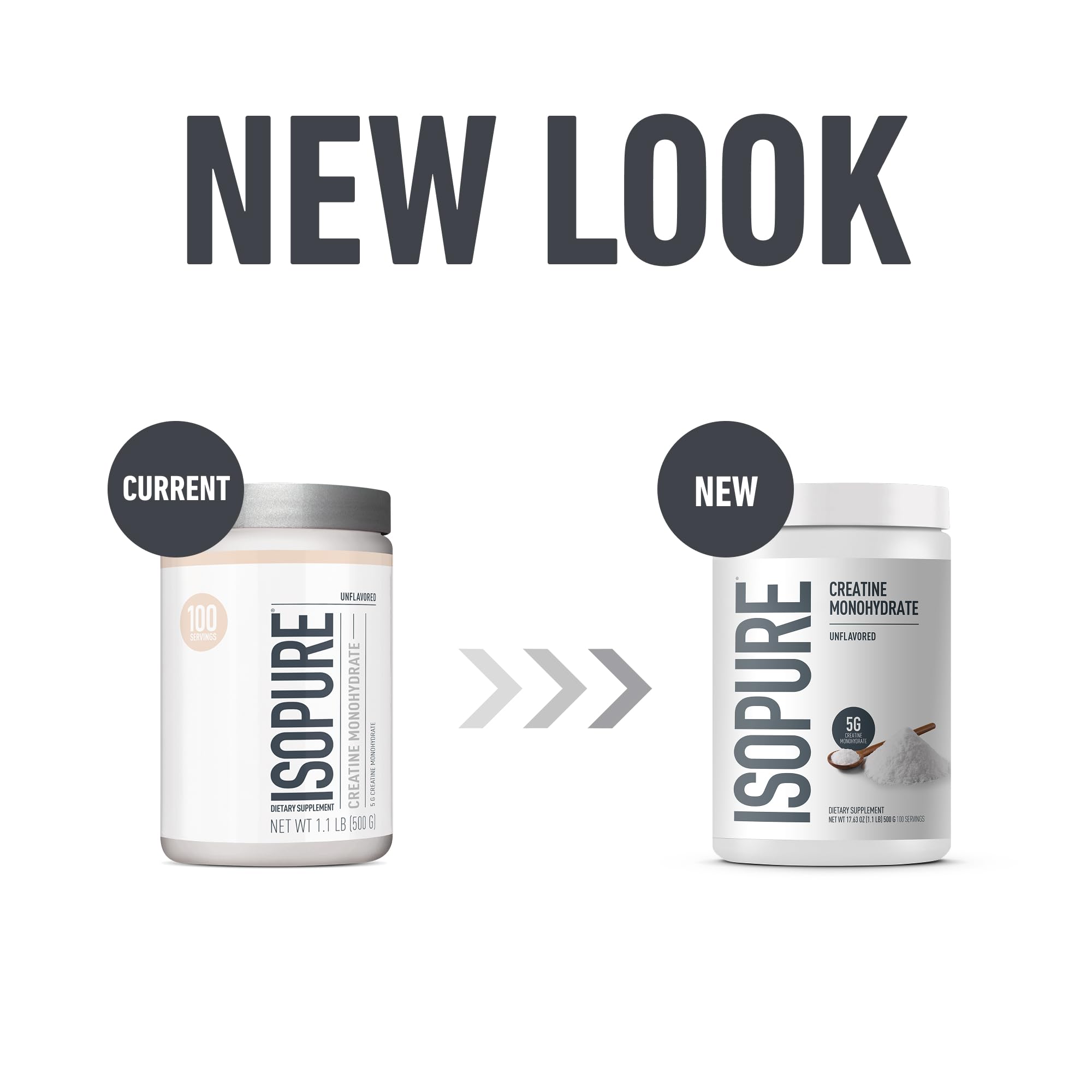 Isopure 100% Pure Creatine Monohydrate Powder, Sugar Free, Unflavored, 5g Creatine Monohydrate Per Serving, 1.1 Lbs, 100 Servings Isopure buy australia supplements